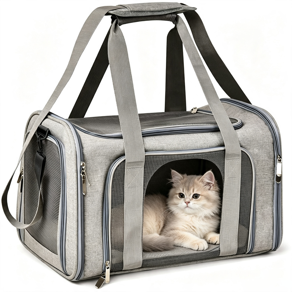 Breathable Mesh Pet Carrier Bag